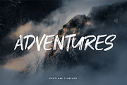 Portlake Brush Typeface, a Script Font by Wandery Supply (Thumbnail 2 of 7)