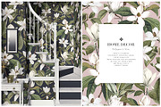 Mongnyeon, Luxury Magnolia Print!, a Pattern Graphic by Pink Linen (Thumbnail 10 of 10)