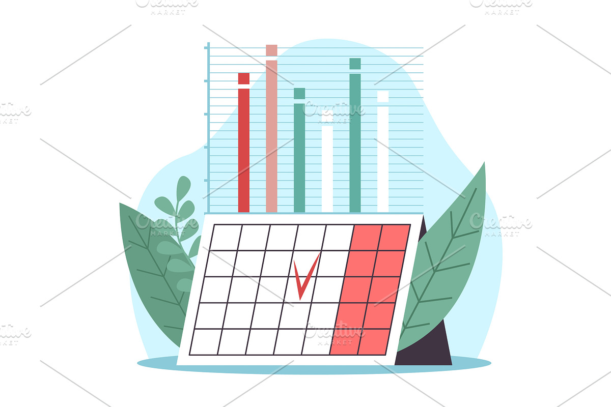 Work efficiency time optimization, a Finance Illustration by YummyBuum
