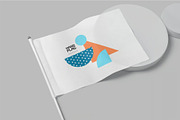 Flag Mockup, an Advertising Mockup by megostudi0 (Thumbnail 2 of 7)