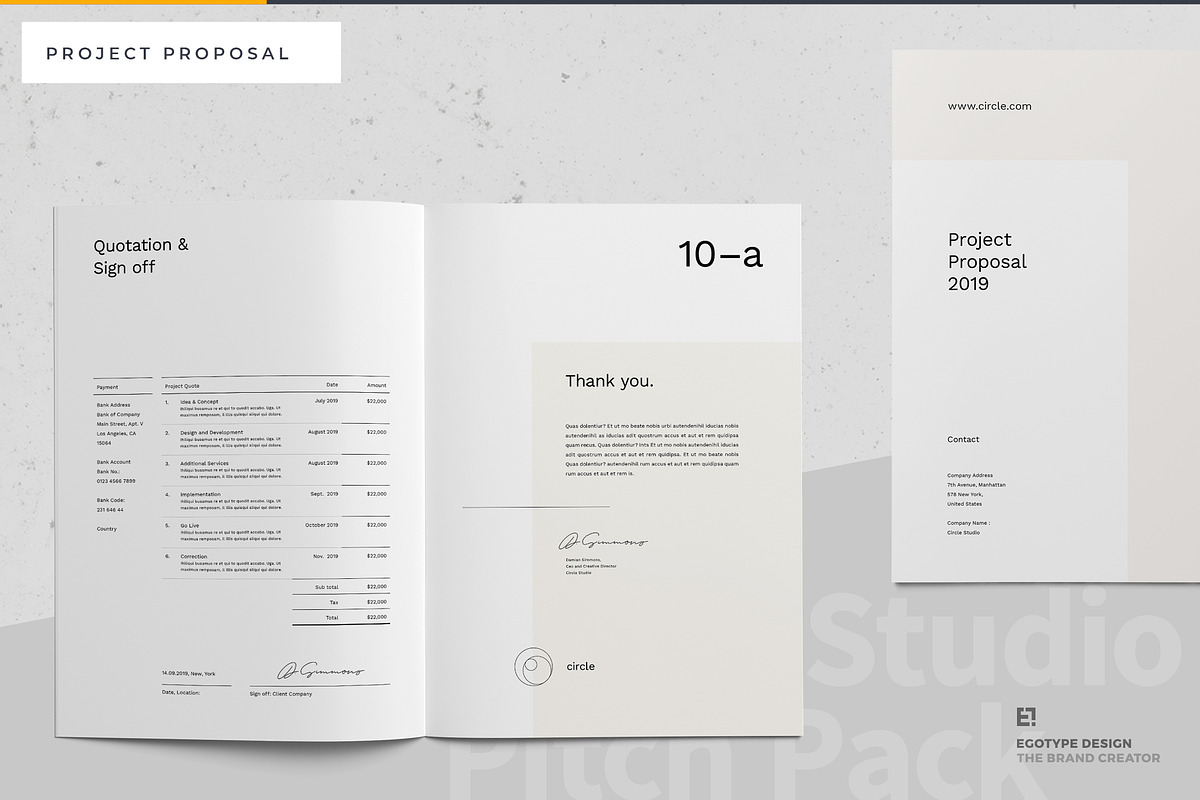 Proposal Pitch Pack, a Brochure Template by Egotype (Photo 24 of 77)
