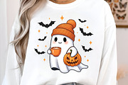 Cute ghost png, Halloween png, an Illustration by Designworld (Thumbnail 2 of 6)