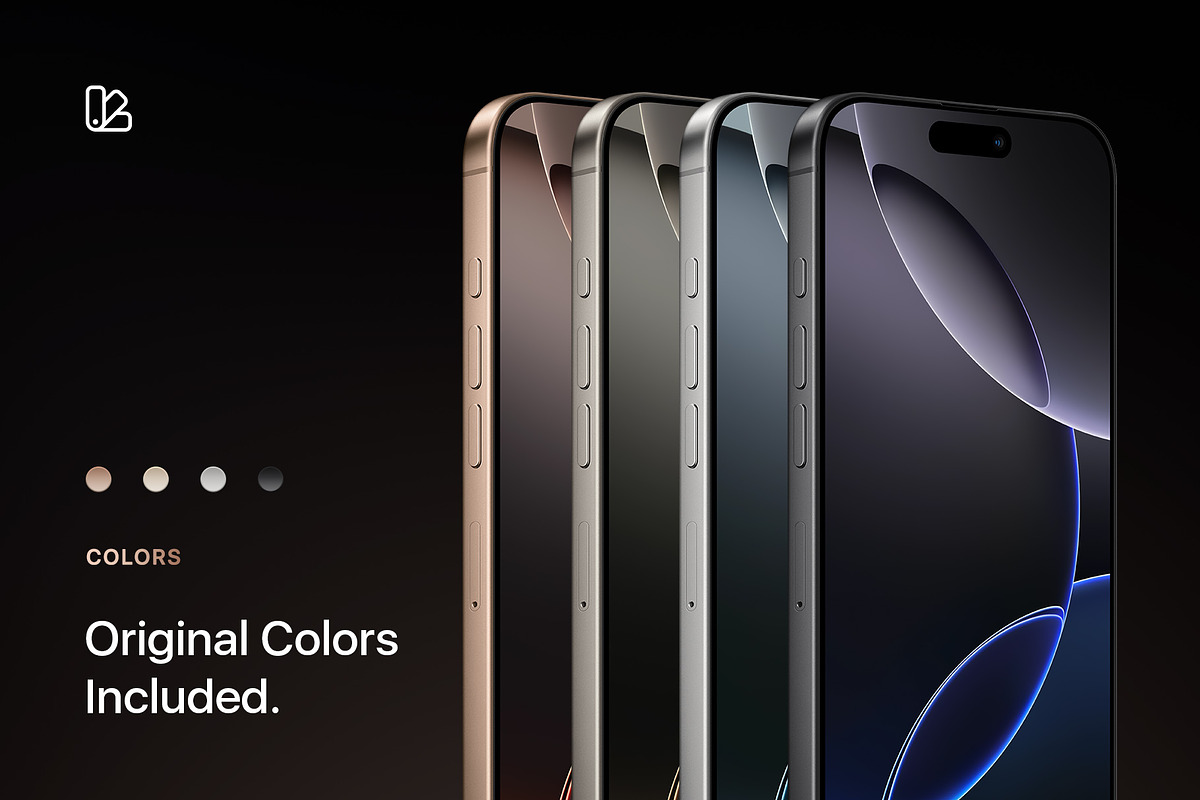 iPhone 16 Pro - 24 Mockups Scenes, an iPhone Mockup by Asylab (Photo 4 of 58)