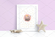 Kids Room Wall/Frame Star MockUp, a Product Mockup by Milan Mockup (Thumbnail 5 of 8)