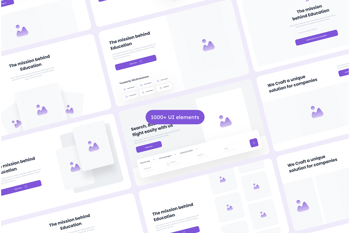 Wireframe Builder Kit, an UI Kit Template by Oussema A (Photo 4 of 7)