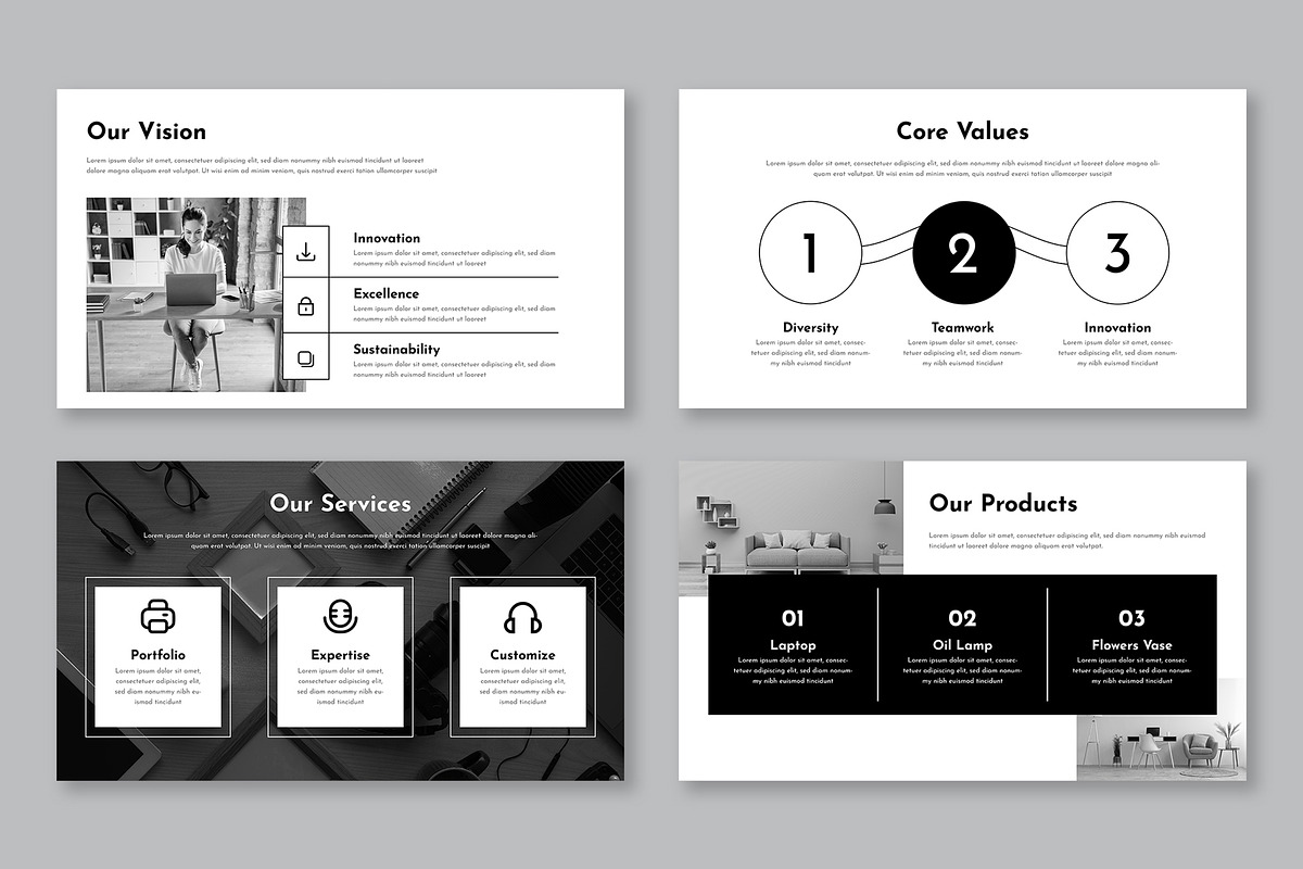 Business Presentation, a Presentation Template by Mighty-Slide (Photo 4 of 6)