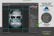 Halloween Flyer, a Flyer Template by FlyerPig (Thumbnail 2 of 3)