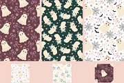 Retro Groovy Halloween Collection, a Seasonal Illustration by JulzaArt (Thumbnail 6 of 10)
