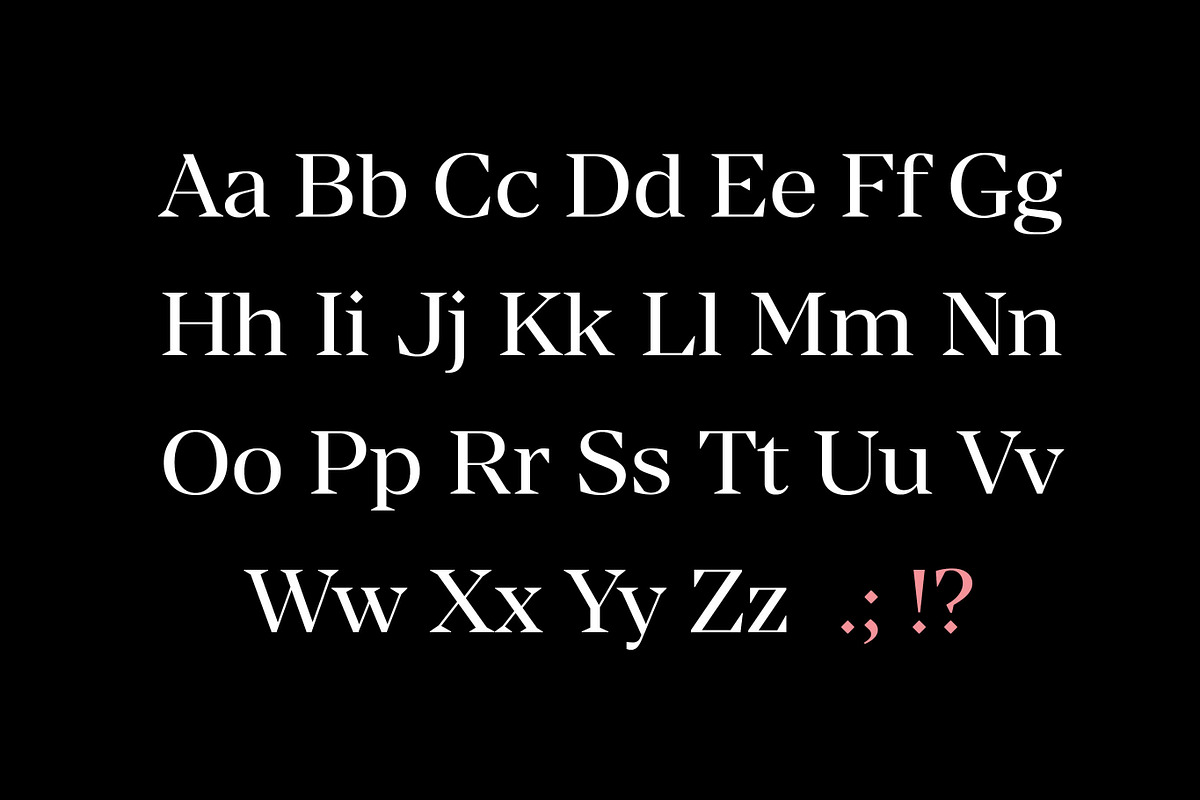 Manier - Sharp Serif Typeface preview 6