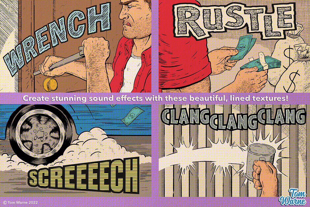 Shading Lines Affinity Brushpack, a Brush Add-On by TomWarne (Photo 19 of 25)