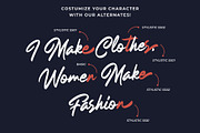 Shining On Brush Font, a Script Font by Rocket Template (Thumbnail 3 of 14)