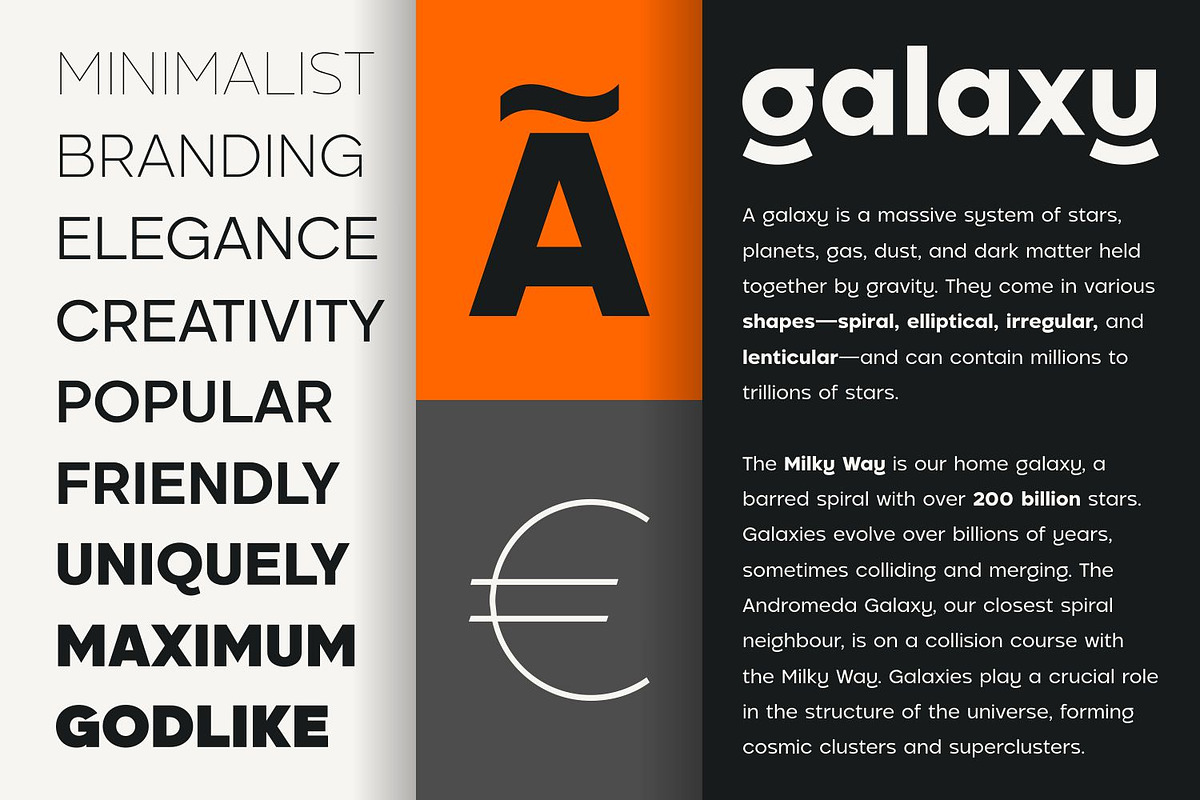 Pogonia - Modern Font Family, a Sans Serif Font by Asenbayu (Photo 7 of 14)