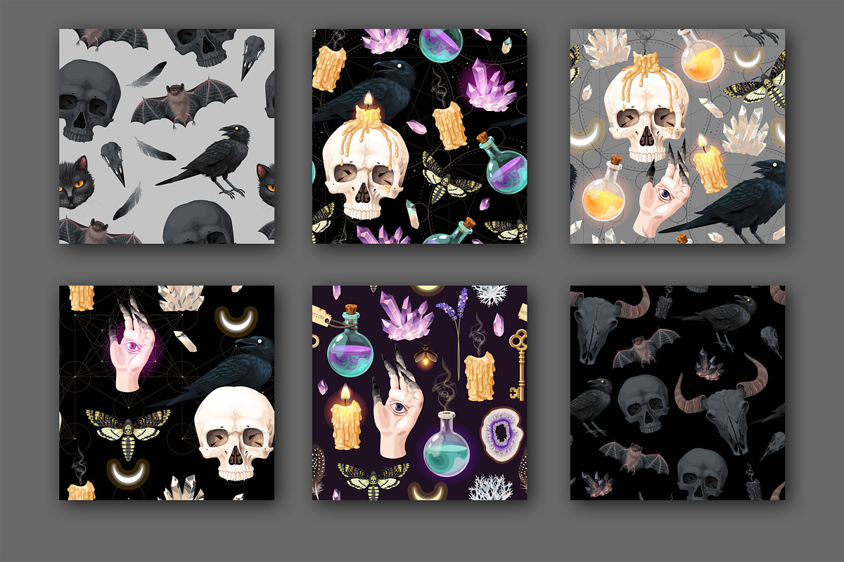 Magic Bundle, a Pattern Graphic by GreyLilac