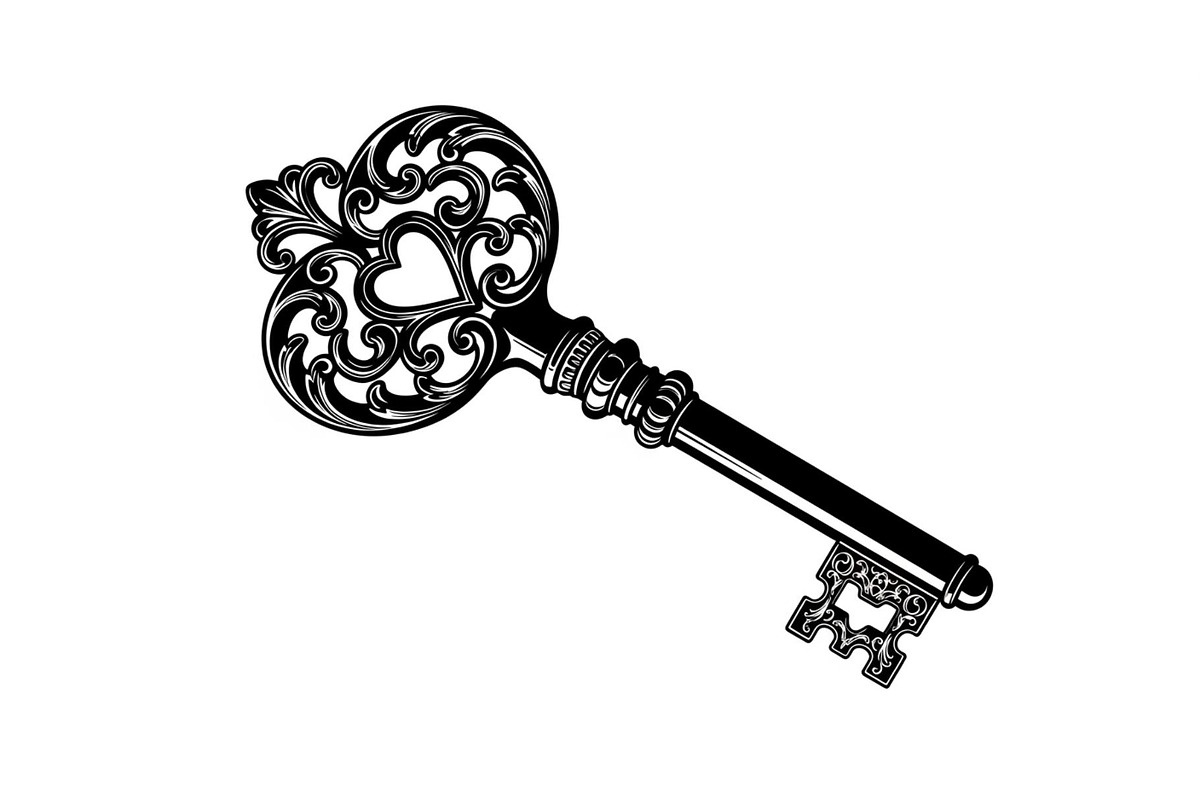 Vintage Skeleton Key Bundle, an Illustration by Gaye Art (Photo 24 of 31)