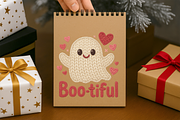 Faux Crochet Ghost PNG Boo-tiful, a Seasonal Illustration by Craftsbeefy (Thumbnail 5 of 6)