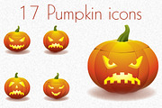 17 Pumpkin icons, an Icon by meanicons (Thumbnail 2 of 2)