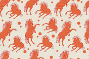 2026 fire horse, an Animal Illustration by Olillia (Thumbnail 3 of 6)