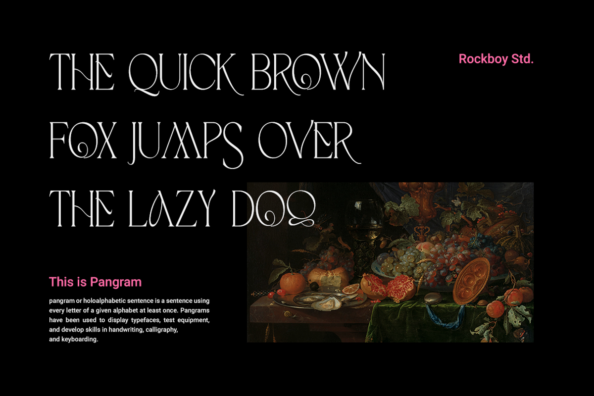 Avencore - Display Serif Font, a Serif Font by RockboyStd (Photo 6 of 12)