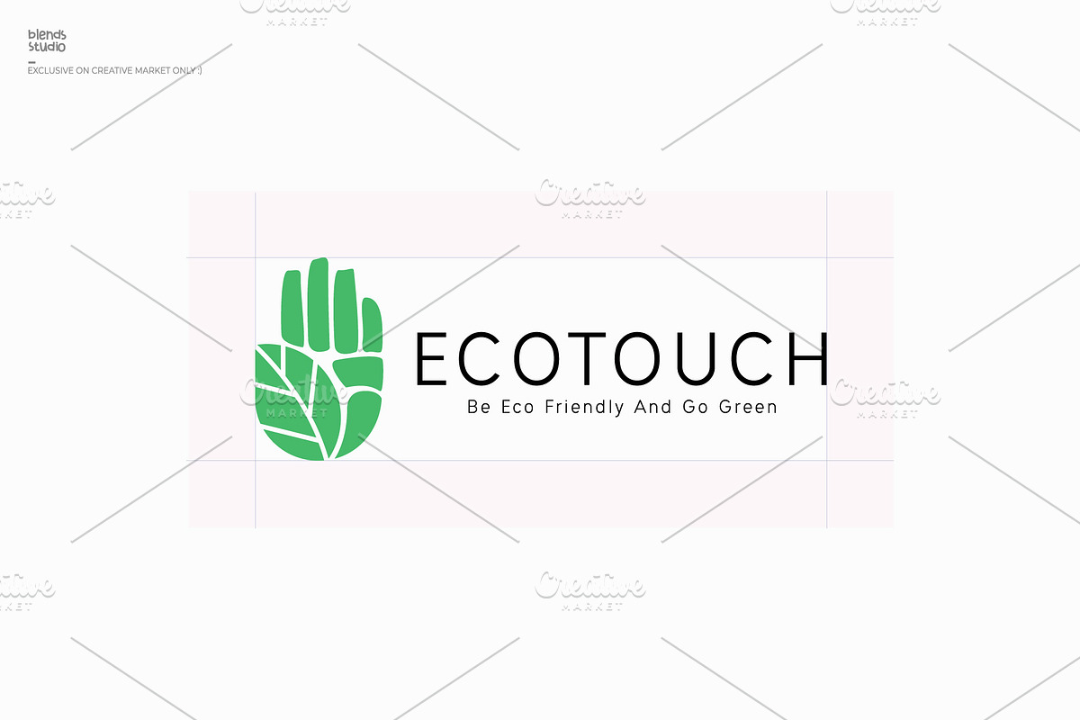 Ecotouch logo, a Branding & Logo Template by blends.studio (Photo 3 of 4)