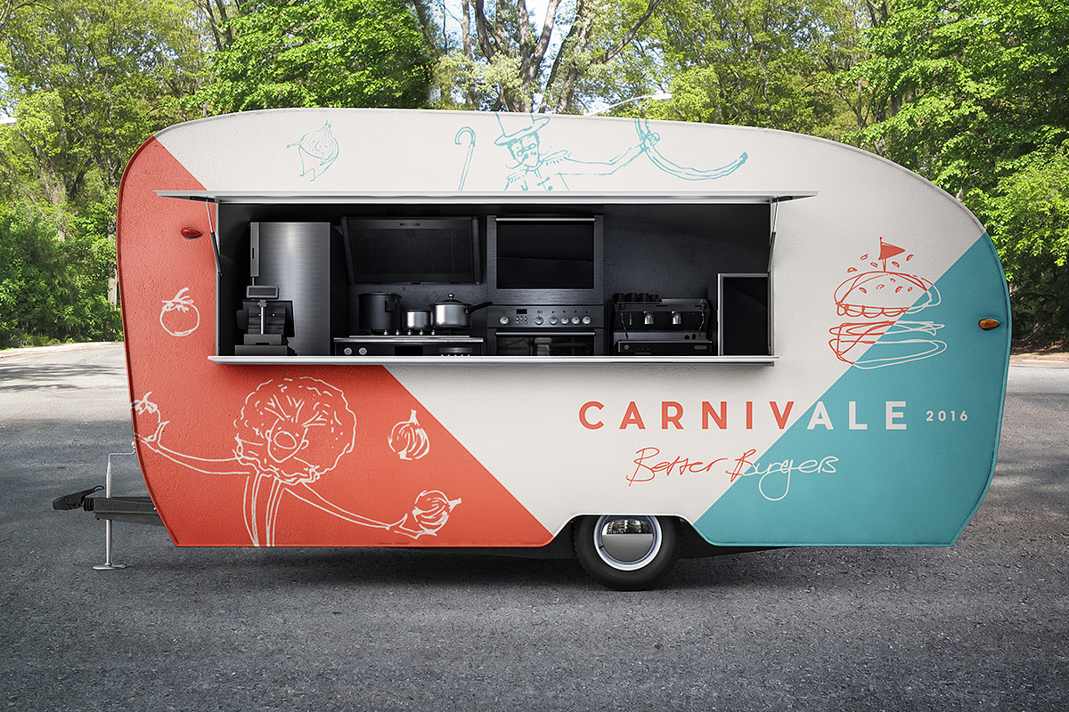 Food Truck Vol.2. PSD Mockup, a Mockup by Egor Shkolnikov (Photo 6 of 8)