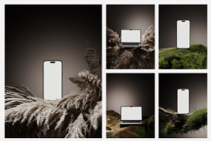 Wild Nature Apple Devices Mockups