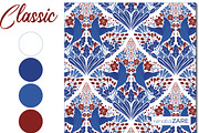 SWALLOW pattern collection, a Pattern Graphic by RenattaZare (Thumbnail 11 of 17)