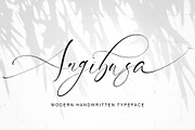 Angibusa, a Script Font by pineungtype (Thumbnail 1 of 11)