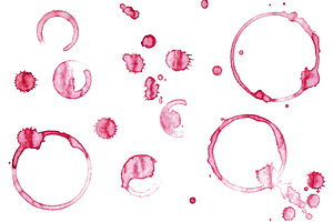 Wine stains white background JPG, a Food & Drink Photo by LiliGraphie
