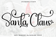 Santa Claus, a Script Font by FreshTypeINK (Thumbnail 1 of 8)