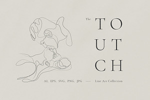 The Touch. Line Art Collection