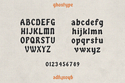 GHOSTYPE by Abby Leighton, a Blackletter Font by Abby Leighton Studio (Thumbnail 2 of 4)
