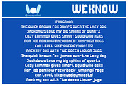 Romantic Rebellion font, a Font by weknow (Thumbnail 6 of 8)