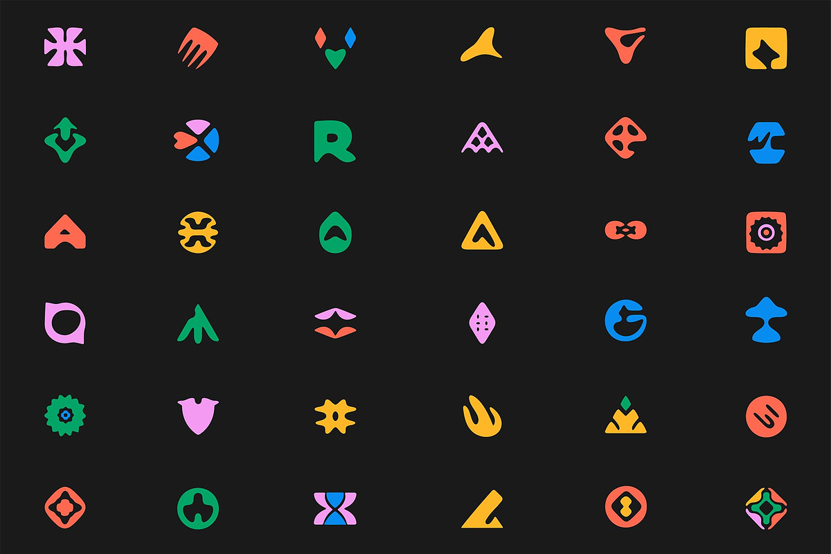 Abstract Symbols & Marks Collection, a Graphic by Graphicsfuel (Photo 5 of 14)
