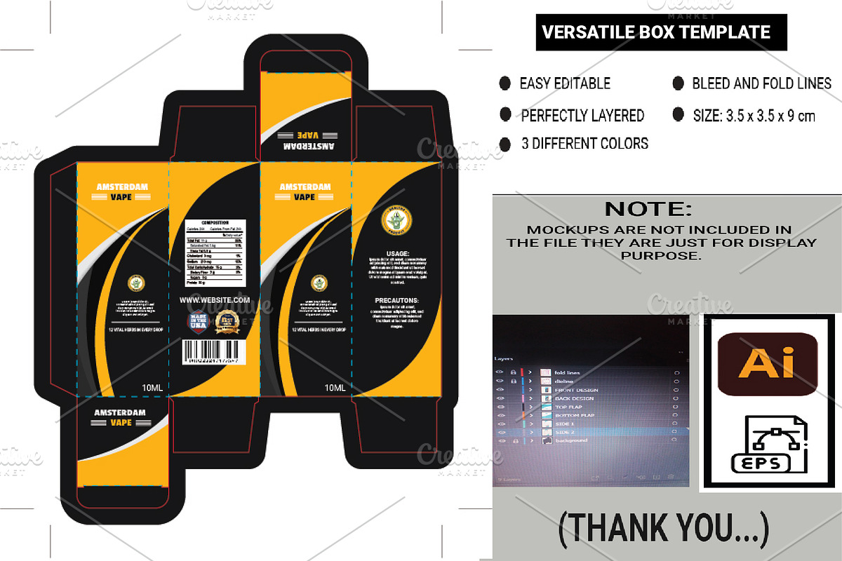 Versatile Long Rectangular Box, a Templates & Theme by Design Fusion (Photo 4 of 4)