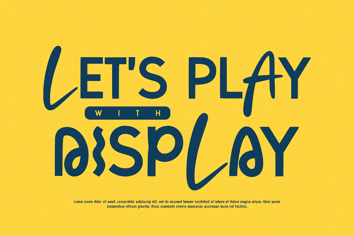 Glowdust - Display Sans, a Sans Serif Font by Alpaprana (Photo 3 of 10)