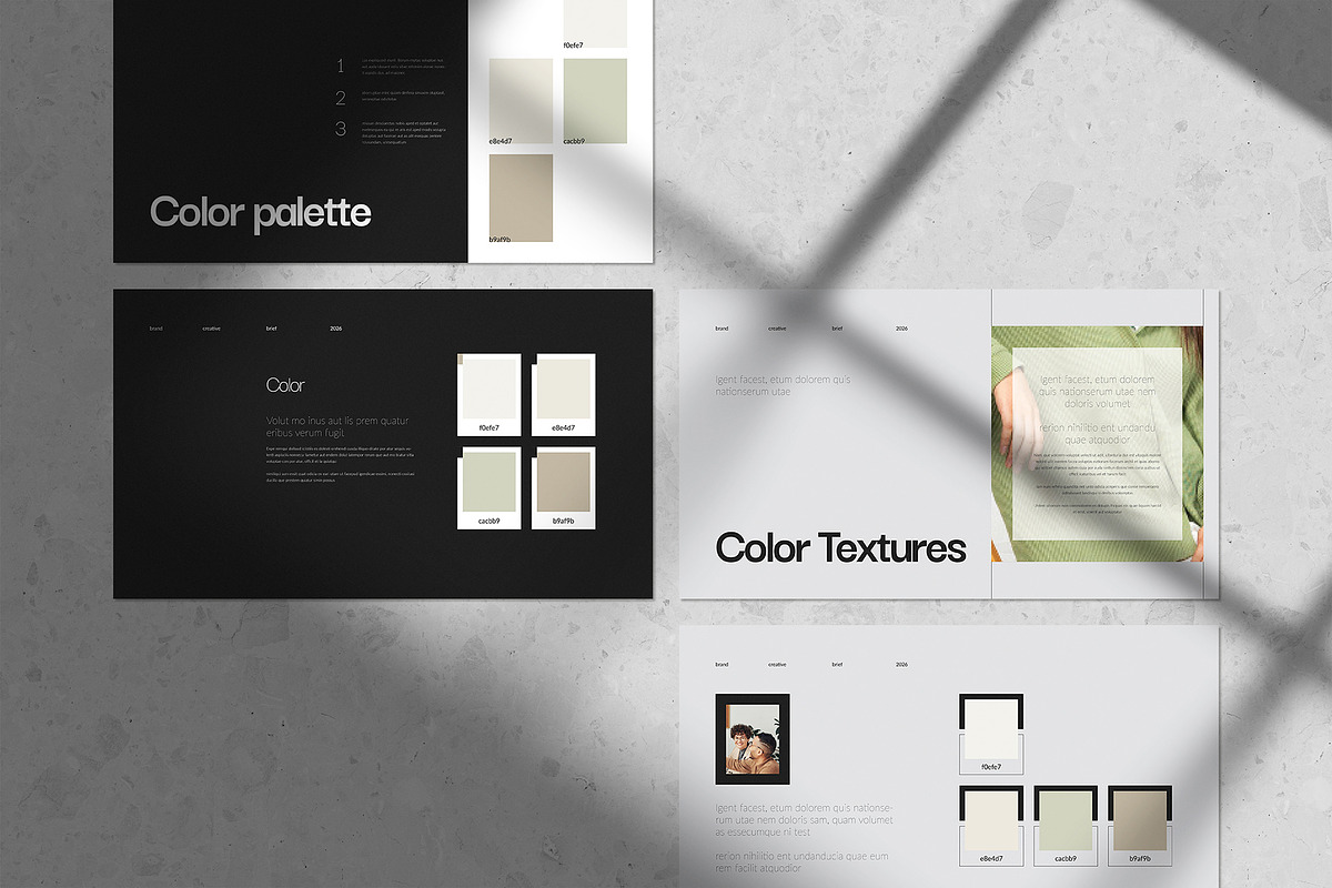 Creative Brief Template, a Presentation Template by White Graphic (Photo 4 of 8)