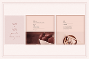 PASTRY & COFFEE Socialmedia Template, a Social Media Template by Vova (Thumbnail 8 of 10)