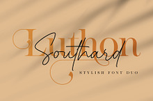 Luthon Southard | Stylish Font Duo