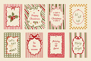 Vintage Christmas clipart & posters, an Object Graphic by Tani Kuzminka (Thumbnail 9 of 13)