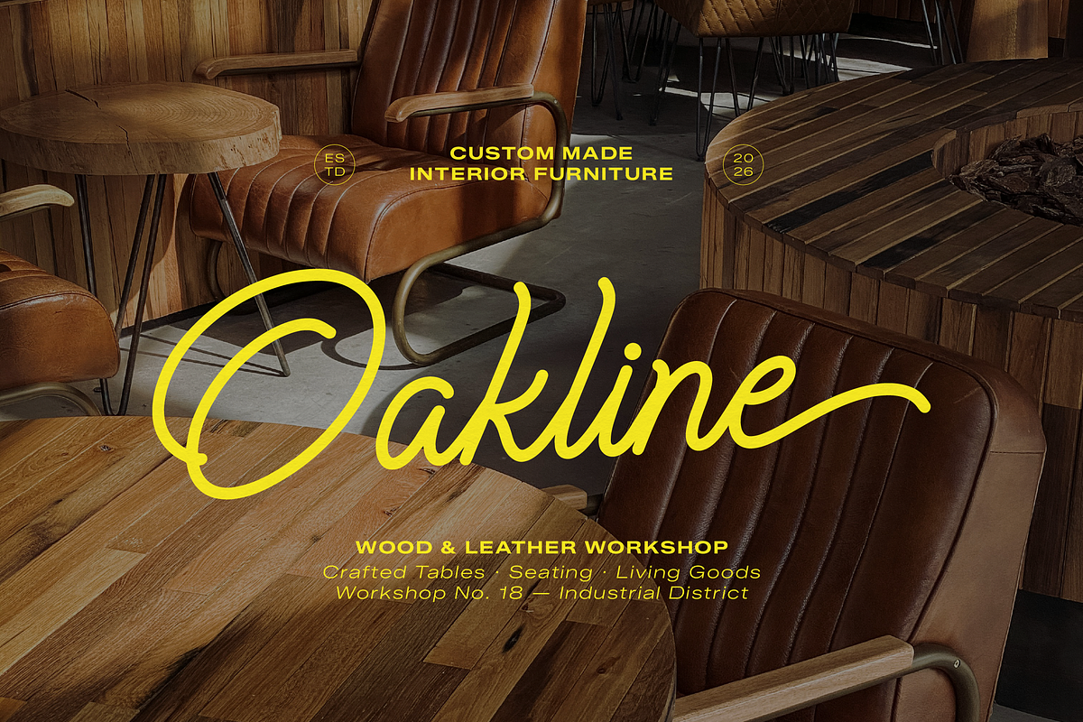 Cauloid | Monoline Script, a Script Font by gracetype_studio (Photo 6 of 12)