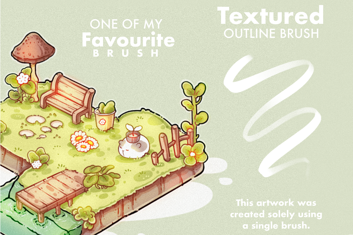 My Go-To Brush Set for Procreate, a Brushes & More by TheDoodleSweets (Photo 3 of 6)
