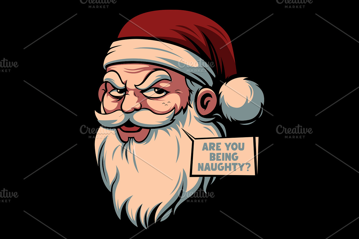 Bad Santa, a Seasonal Illustration by pedrors (Photo 1 of 3)