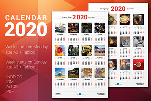 Calendar Poster 2020