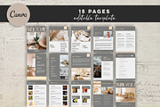 Air Bnb Welcome Book Canva Template, a Brochure Template by Design House (Thumbnail 2 of 10)