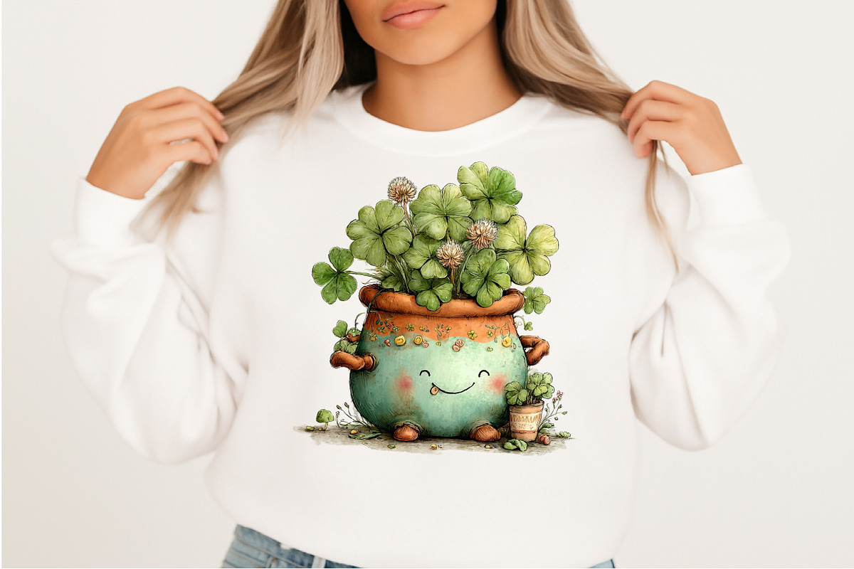 Whimsical St Patrick's Day Clipart, an Illustration by Craft Nest (Photo 7 of 11)