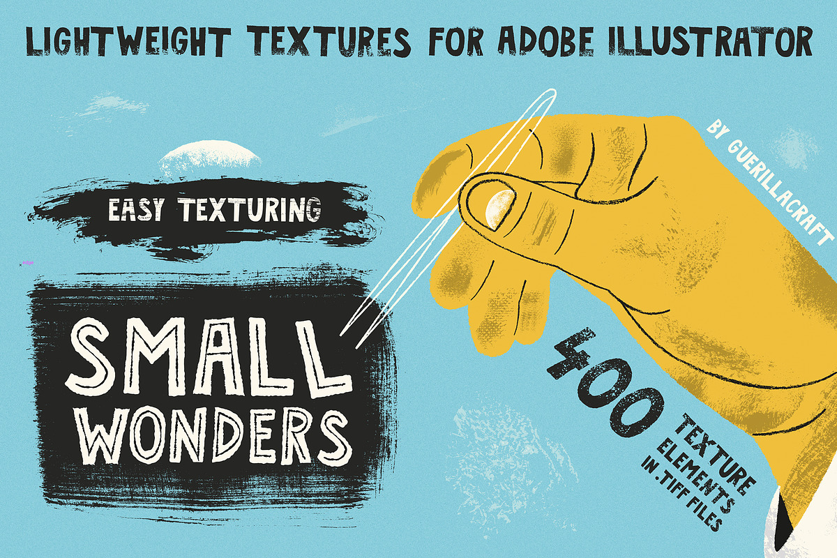Small Wonders - 400 Texture Elements, a Texture Graphic by Guerillacraft (Photo 1 of 7)