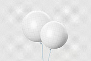 Balloon Mockup, a Product Mockup by zpackcreative (Thumbnail 3 of 4)