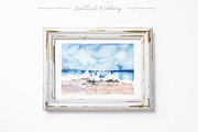 Nautical Beach Wedding Illustrations, a Decorative Illustration by Aquarellina (Thumbnail 13 of 34)