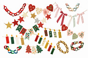 Whimsy Christmas Collage Pack, an Object Graphic by divanovskaya_nv (Thumbnail 6 of 20)