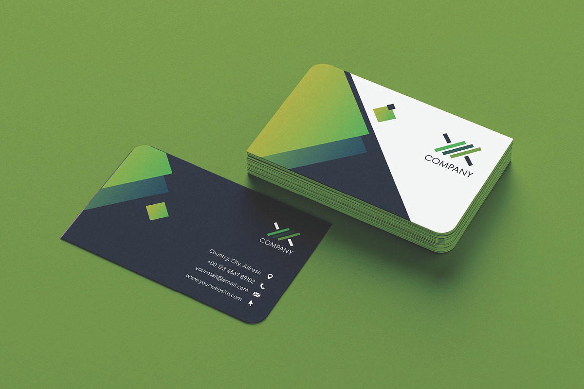 Business card template, a Business Card Template by Workhu (Photo 1 of 5)